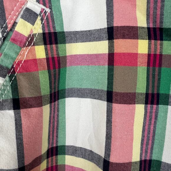 Dockers Womens Multi Plaid Bermuda Shorts Size 14 - Picture 2 of 8